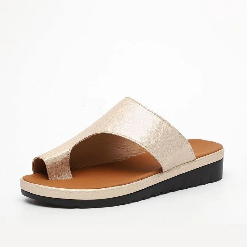 Women's Comfy Flat Platform Sandals