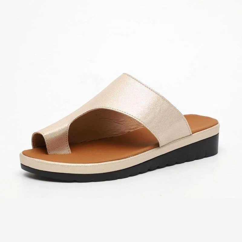 Women's Comfy Flat Platform Sandals