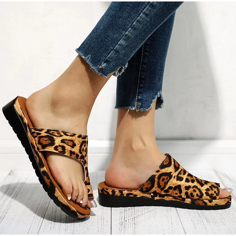 Women's Comfy Flat Platform Sandals