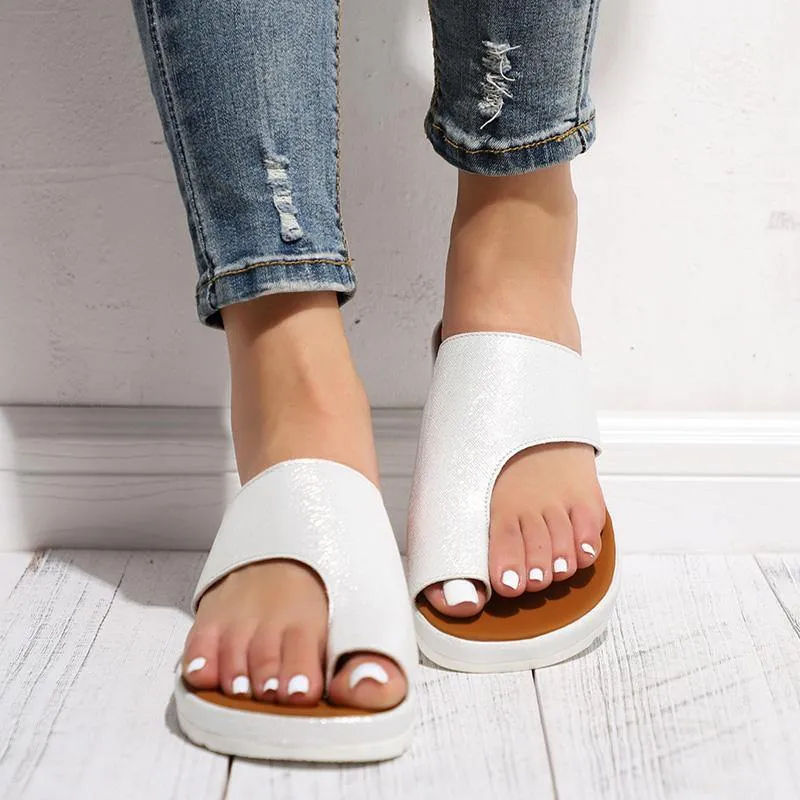 Women's Comfy Flat Platform Sandals