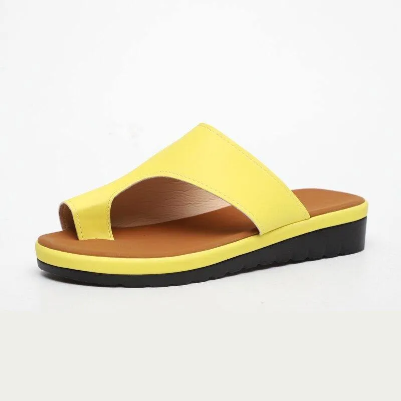 Women's Comfy Flat Platform Sandals
