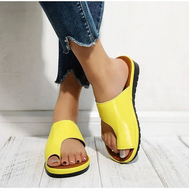 Women's Comfy Flat Platform Sandals