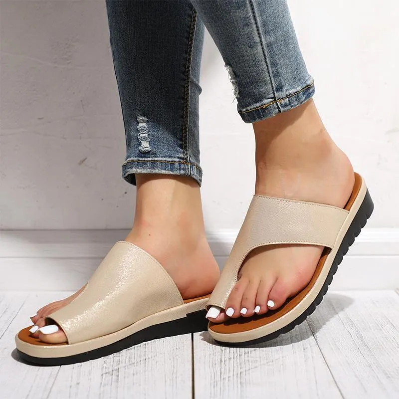Women's Comfy Flat Platform Sandals
