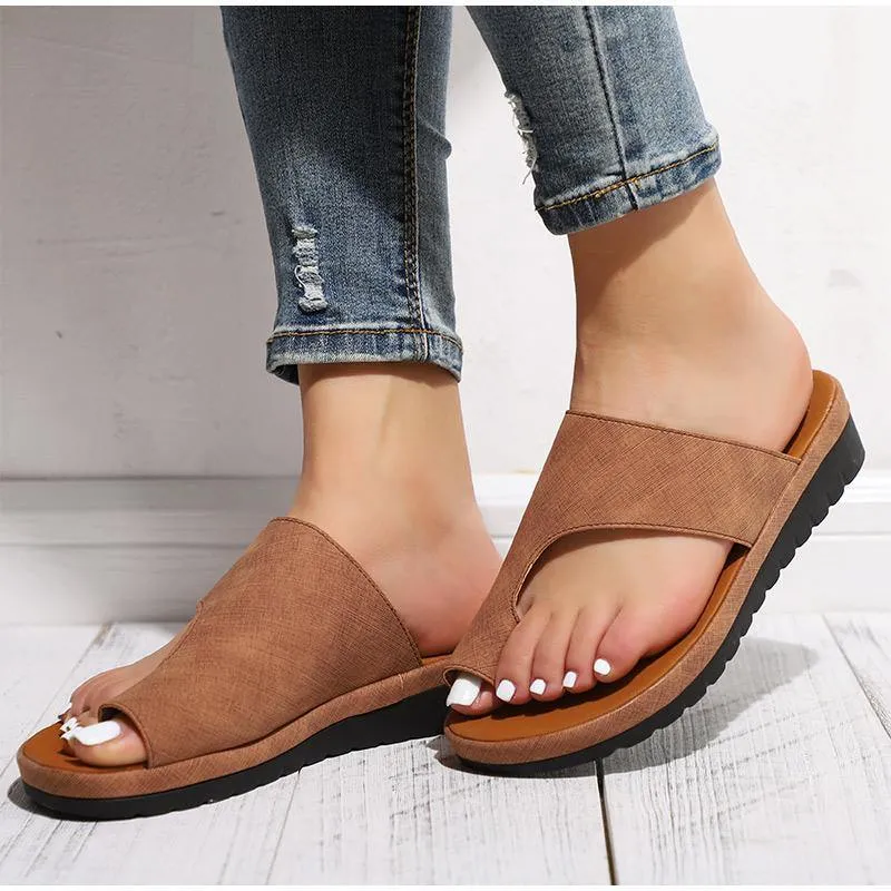 Women's Comfy Flat Platform Sandals