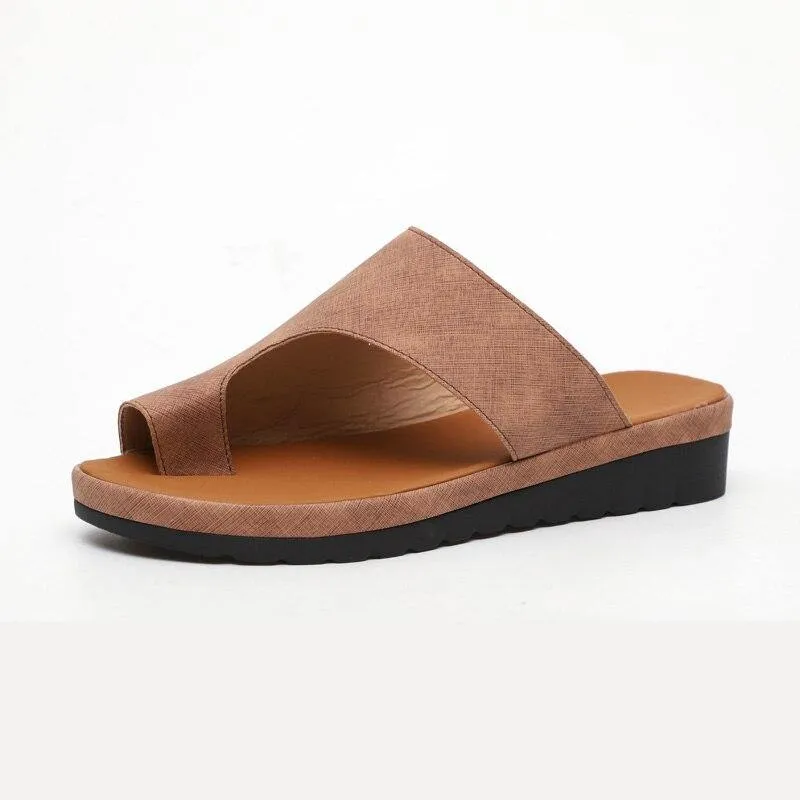 Women's Comfy Flat Platform Sandals