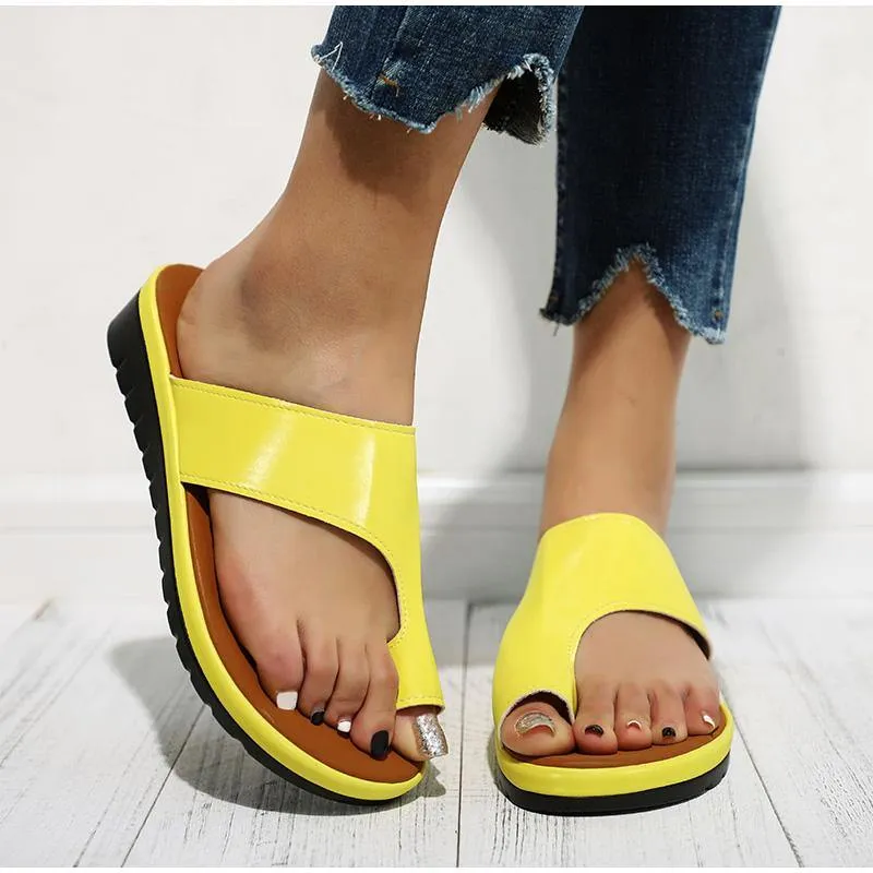 Women's Comfy Flat Platform Sandals
