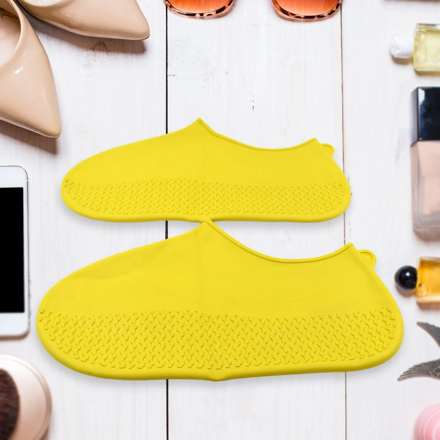 XL Non-Slip Silicone Reusable Waterproof Boot Covers (1 Pair)